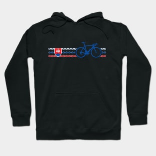 Bike Stripes Slovakia (Chain) Hoodie